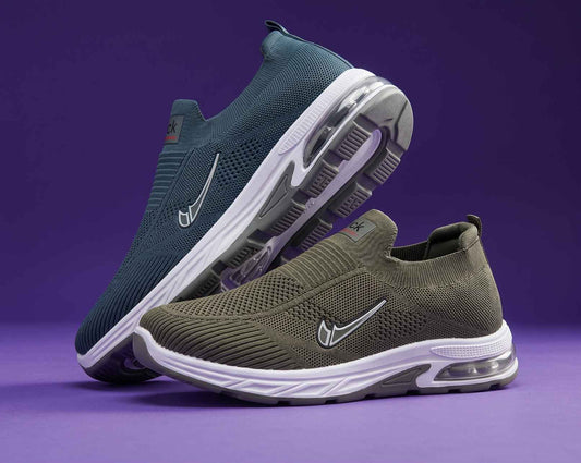 Casual Knit Loafer Sneakers for Men